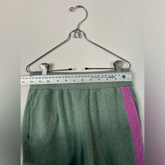Intimately FREE PEOPLE Blue Monday Fleece Joggers In Valley Girl Green Small - Picture 5 of 8